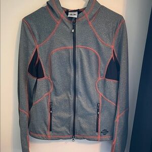 Harley-Davidson Charcoal and Coral Jacket